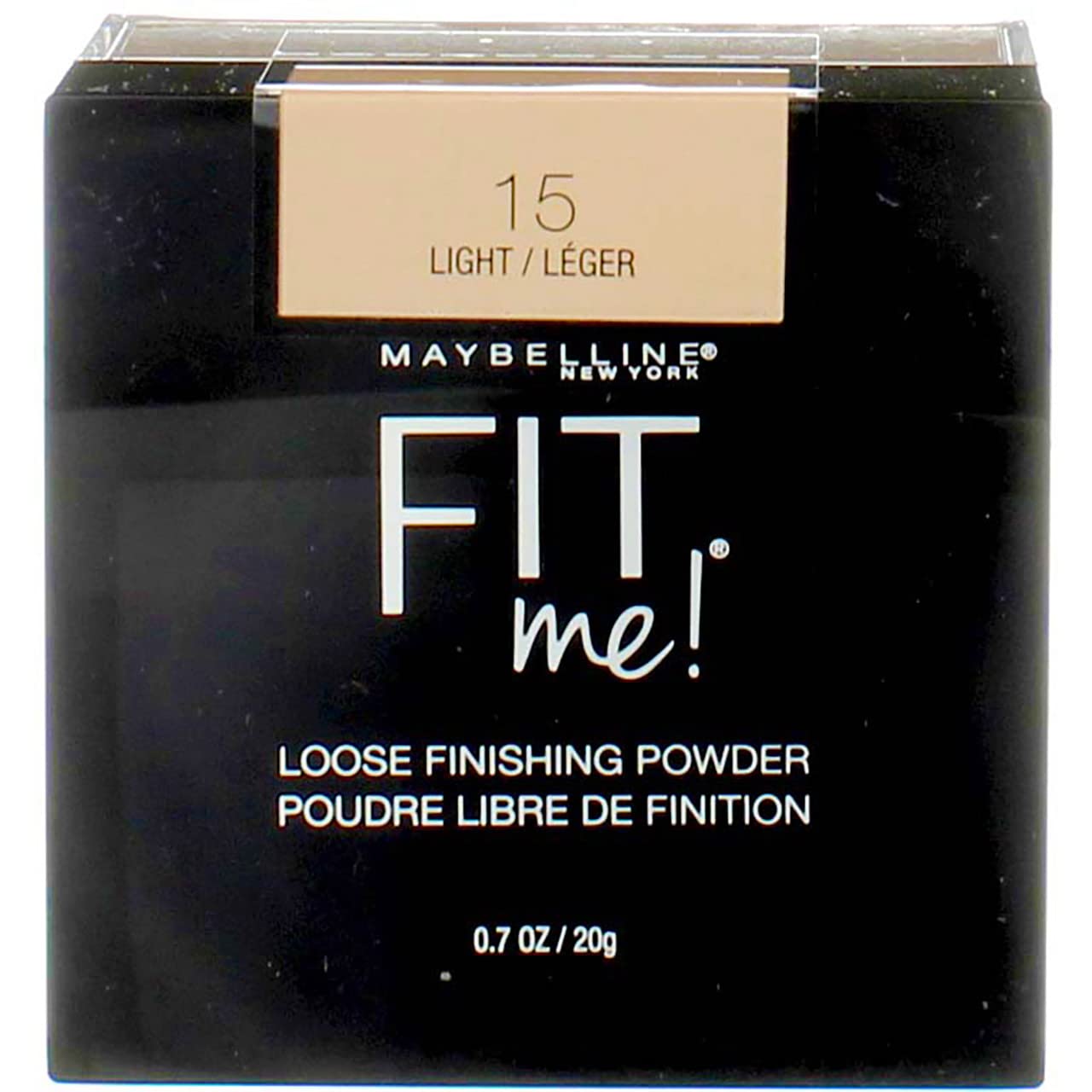 Maybelline Fit Me Loose Setting Powder, Face Powder and Finishing Makeup, Fair Light, 1 Count